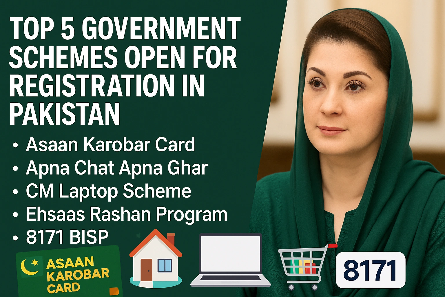 Top 5 Government Schemes Open for Registration in Pakistan – April 2025 Update